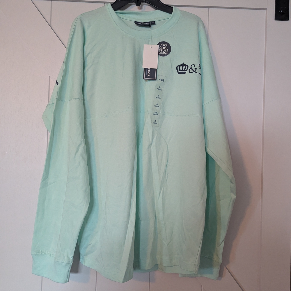 Mint Green Long Sleeve Shirt